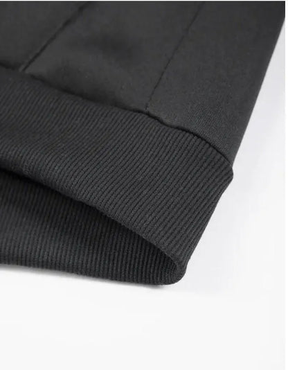 2 Pcs Men's Fleece Plain Zipper Track Suit