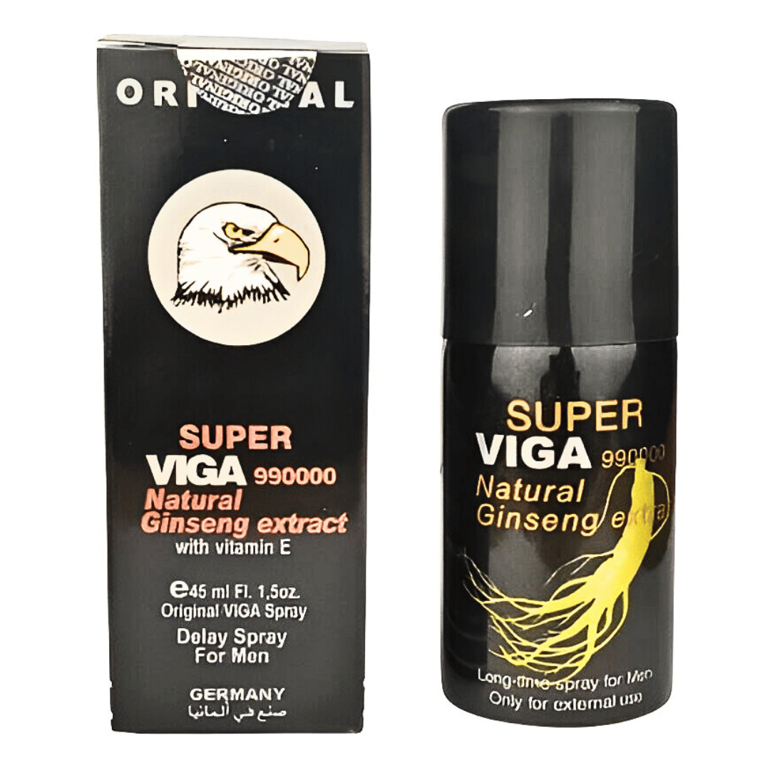 Super Viga 990000 Delay Spray - Ginseng with Vitamin E